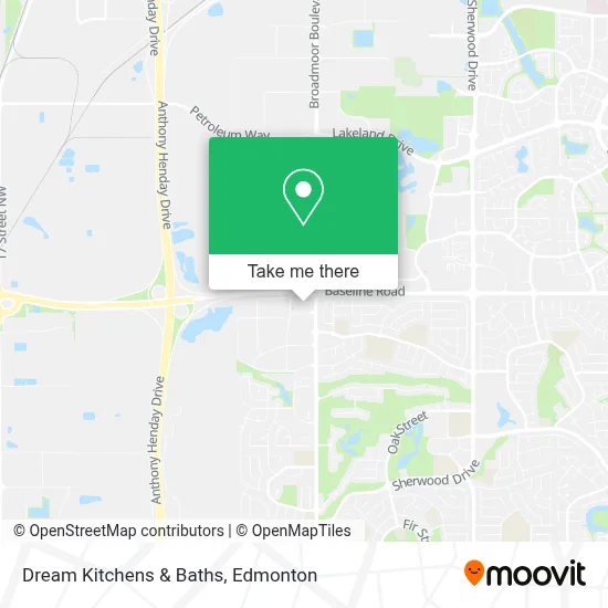 Dream Kitchens & Baths map