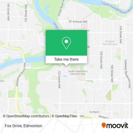 Fox Drive map