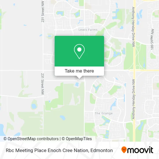 Rbc Meeting Place Enoch Cree Nation map