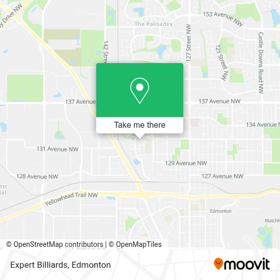 Expert Billiards map