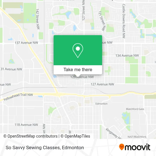 So Savvy Sewing Classes map