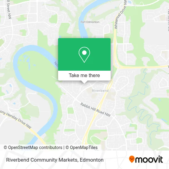 Riverbend Community Markets map