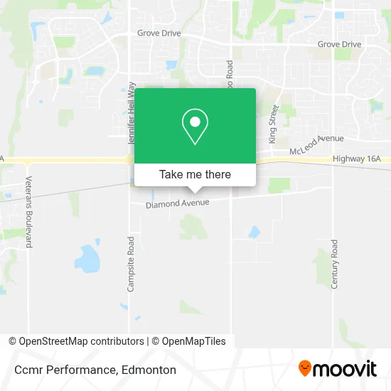 Ccmr Performance map