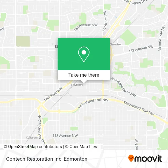 Contech Restoration Inc map