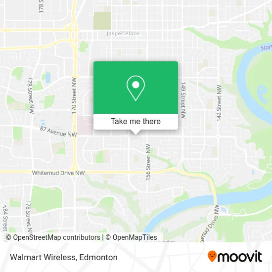 Walmart Wireless map