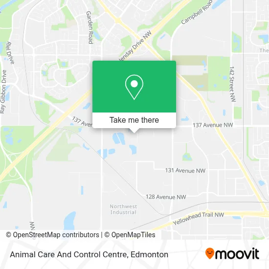 Animal Care And Control Centre map