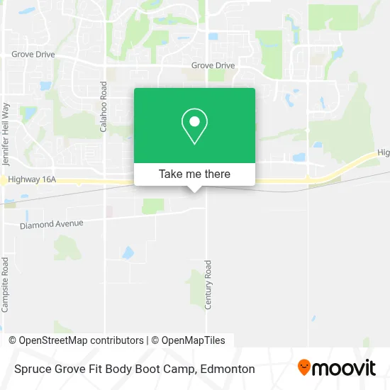 Spruce Grove Fit Body Boot Camp map
