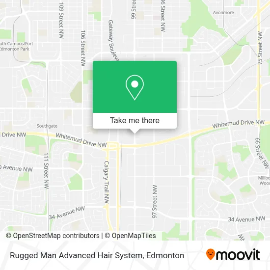 Rugged Man Advanced Hair System map