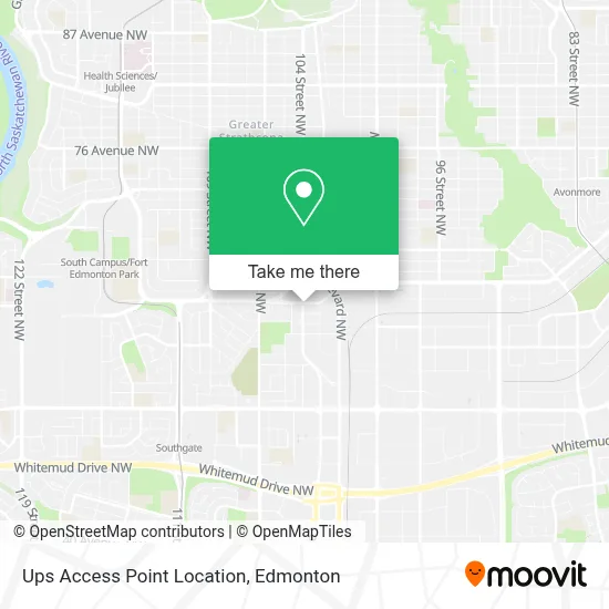 Ups Access Point Location plan