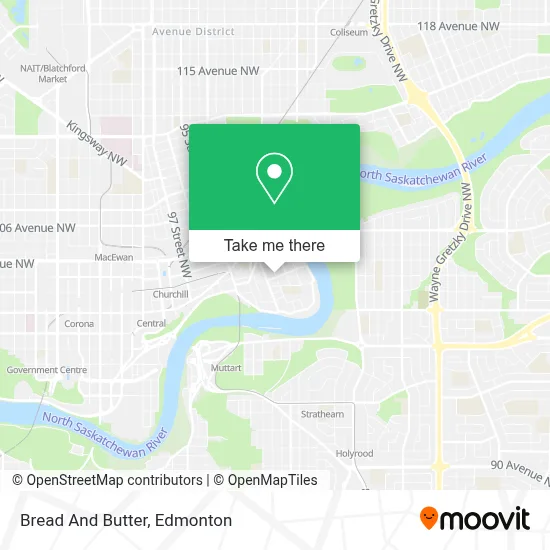Bread And Butter map