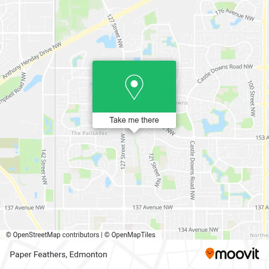 Paper Feathers map