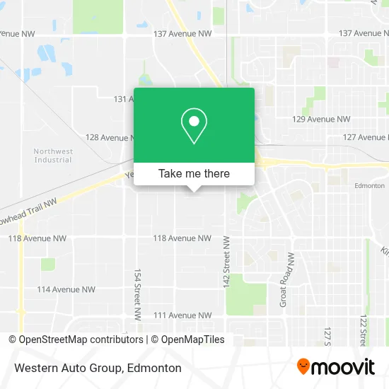 Western Auto Group map