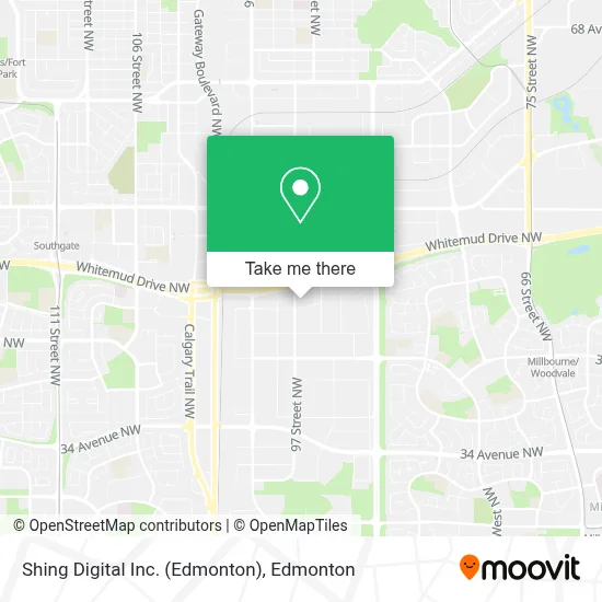 Shing Digital Inc. (Edmonton) map