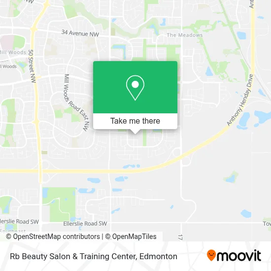 Rb Beauty Salon & Training Center map