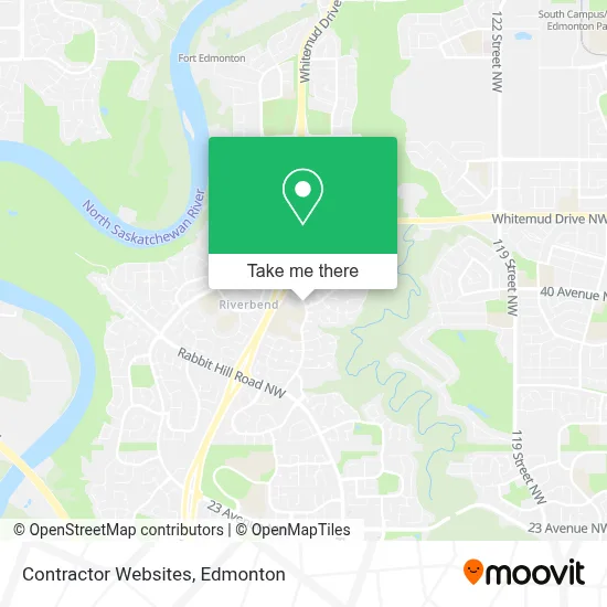 Contractor Websites map