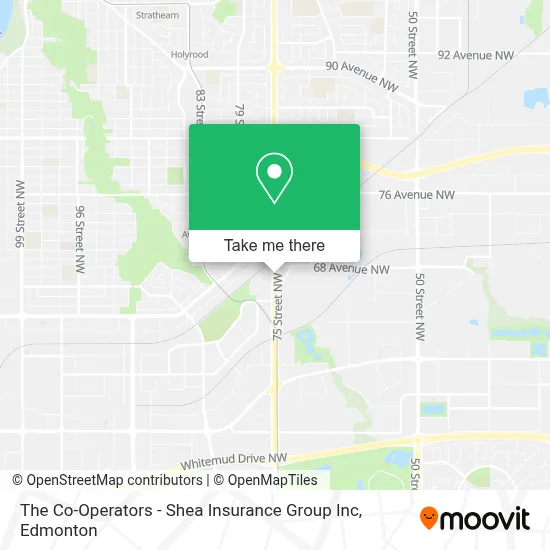 The Co-Operators - Shea Insurance Group Inc map