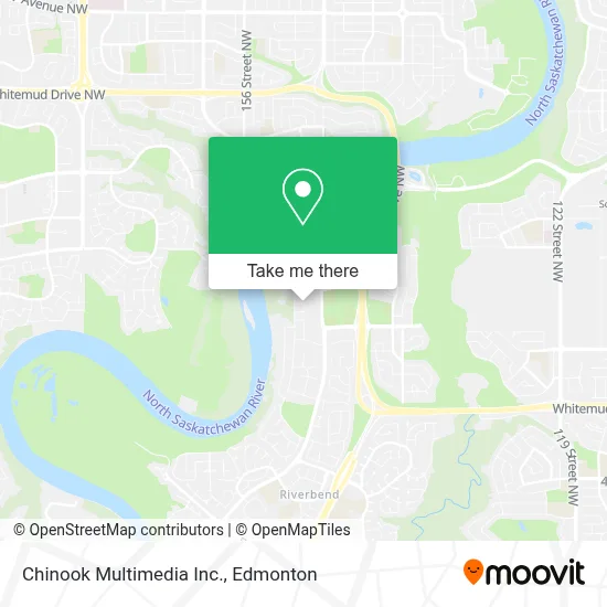 Chinook Multimedia Inc. map