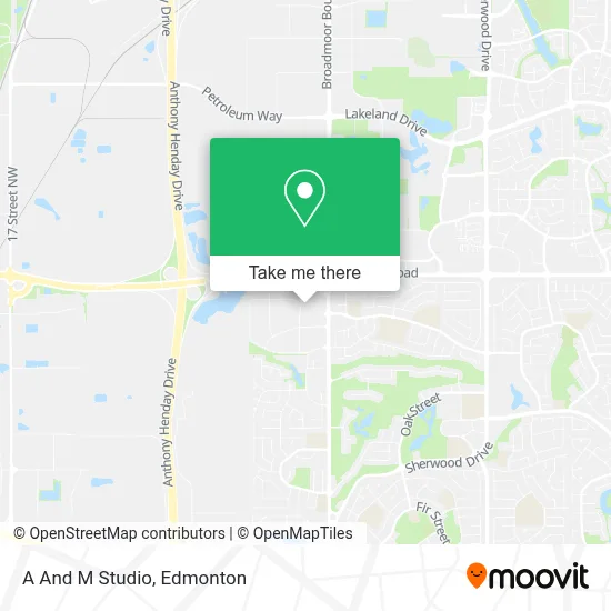 A And M Studio map