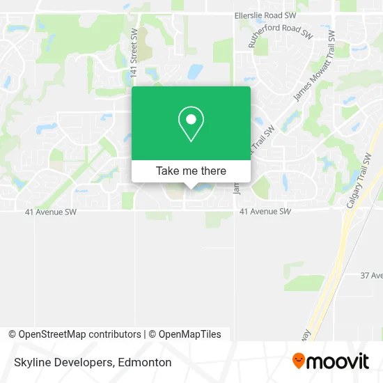 Skyline Developers map