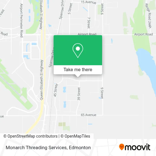 Monarch Threading Services map