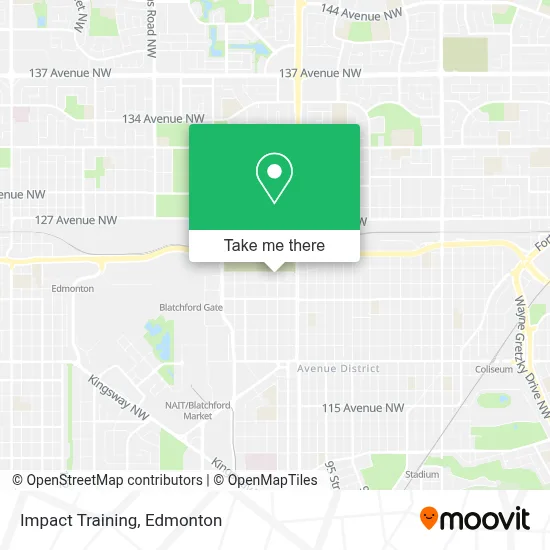 Impact Training map
