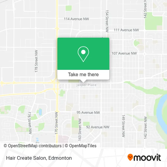 Hair Create Salon map