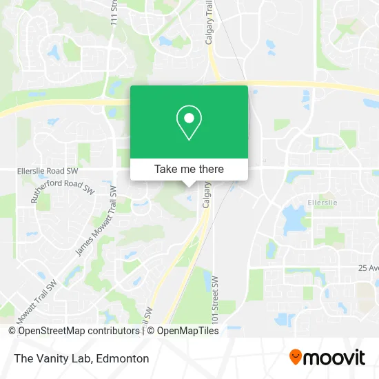 The Vanity Lab map