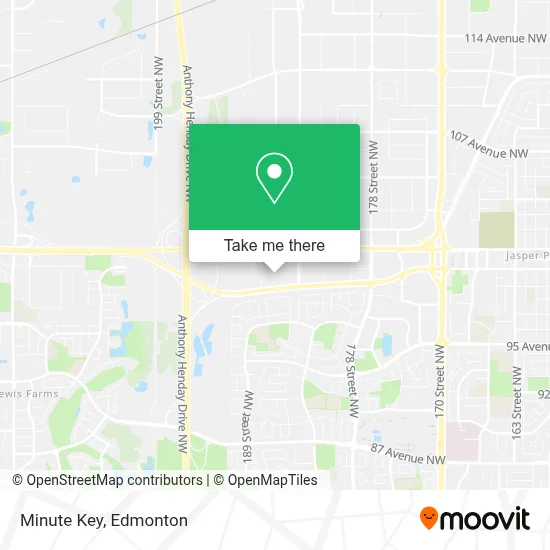 Minute Key map
