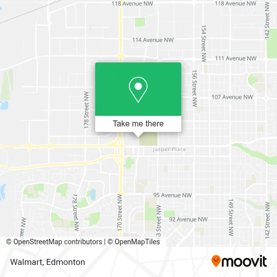 Walmart map