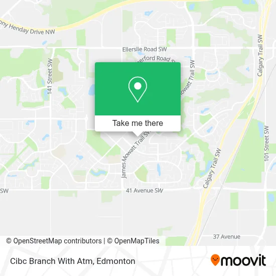 Cibc Branch With Atm map