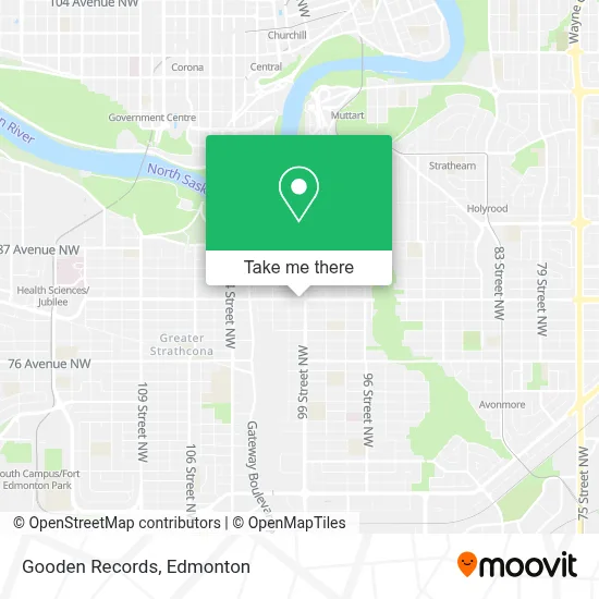 Gooden Records map