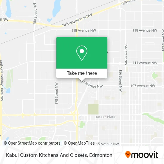 Kabul Custom Kitchens And Closets map
