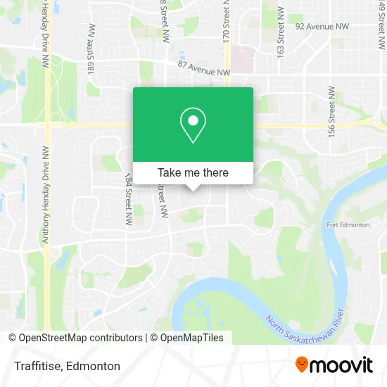 Traffitise map