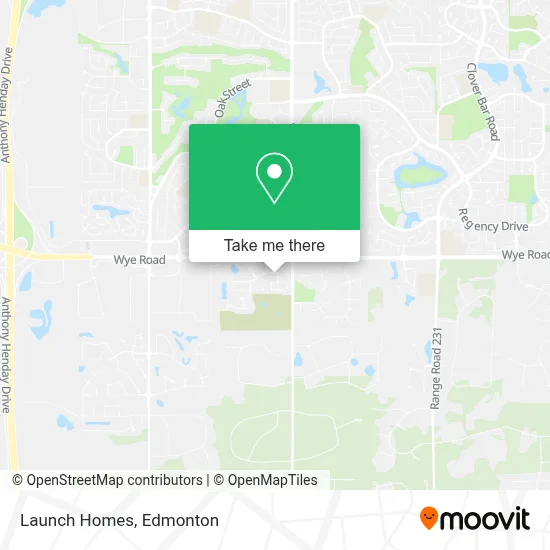 Launch Homes map