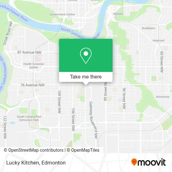 Lucky Kitchen map