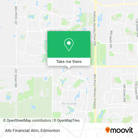 Atb Financial Atm map