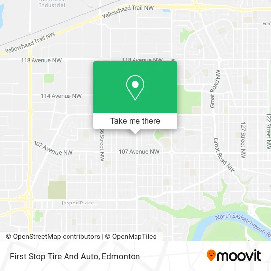 First Stop Tire And Auto map
