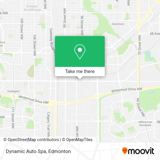 Dynamic Auto Spa map