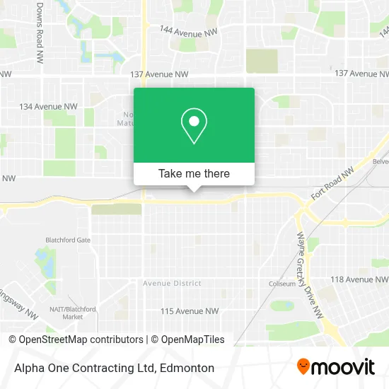 Alpha One Contracting Ltd map