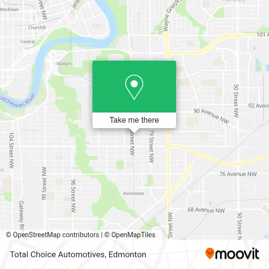 Total Choice Automotives map