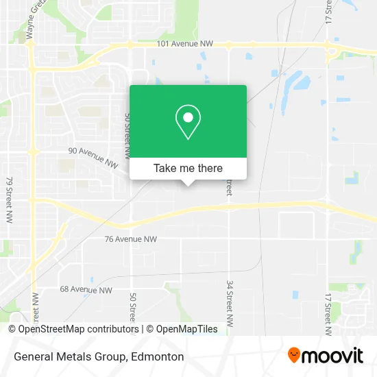 General Metals Group map
