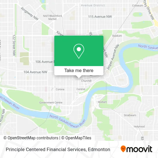 Principle Centered Financial Services map