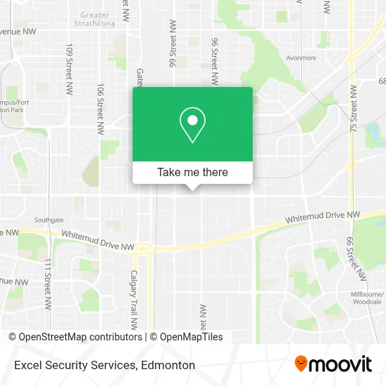 Excel Security Services map