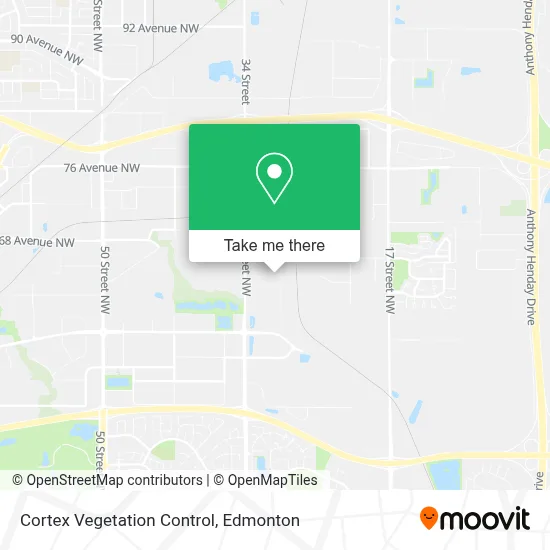 Cortex Vegetation Control map