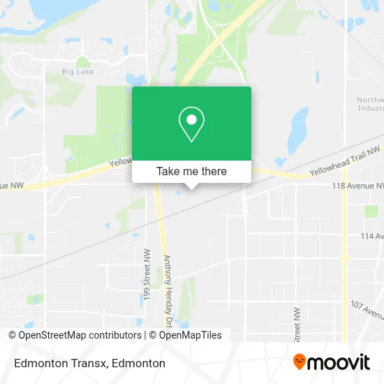 Edmonton Transx map