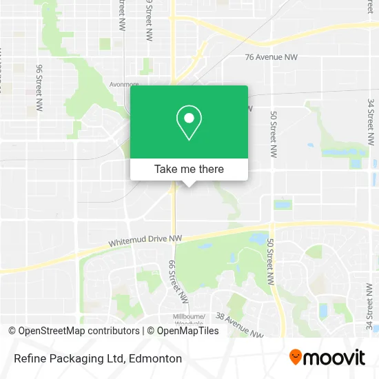 Refine Packaging Ltd map