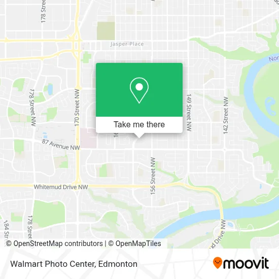 Walmart Photo Center map