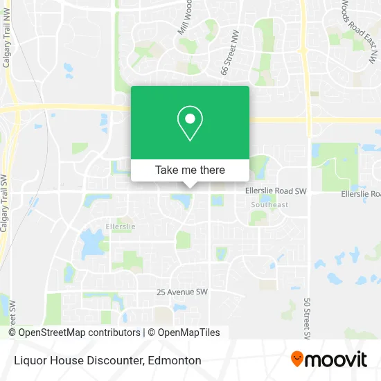 Liquor House Discounter map