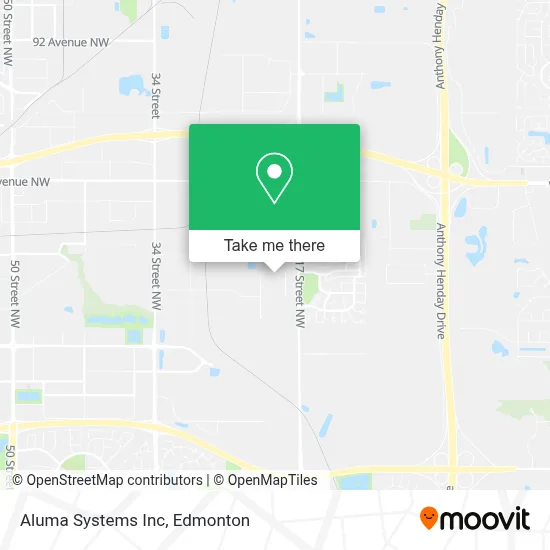 Aluma Systems Inc map