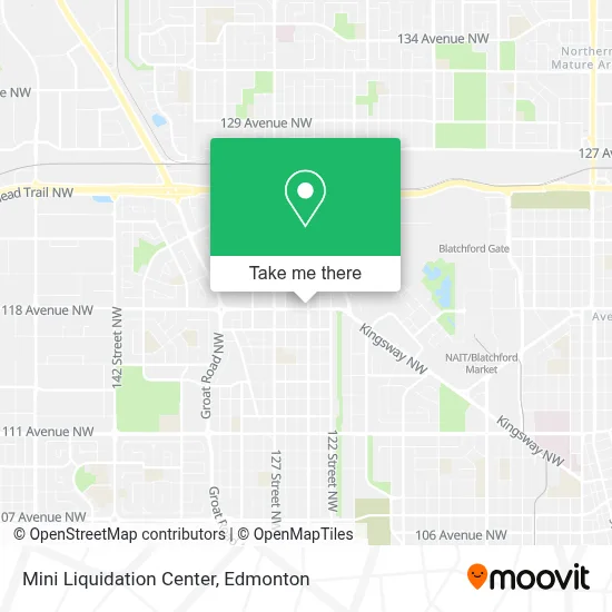Mini Liquidation Center map